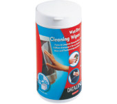Chusteczki wilgotne i suche do ekranów DATALINE (2x50szt) 67119 ESSELTE