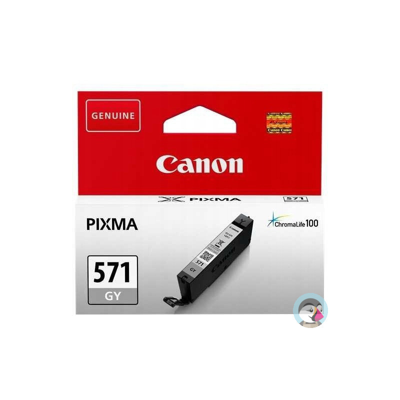 Tusz CANON (CLI-571GY/0389C001) szary 7ml/306str