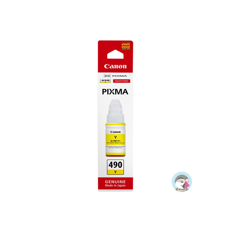 Tusz CANON (GI-490/0666C001) żółty 70ml