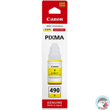 Tusz CANON (GI-490/0666C001) żółty 70ml