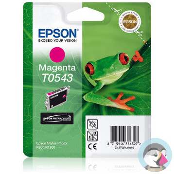 Tusz EPSON (T0543/C13T05434010) purpurowy 400str Stylus Photo 800/1800