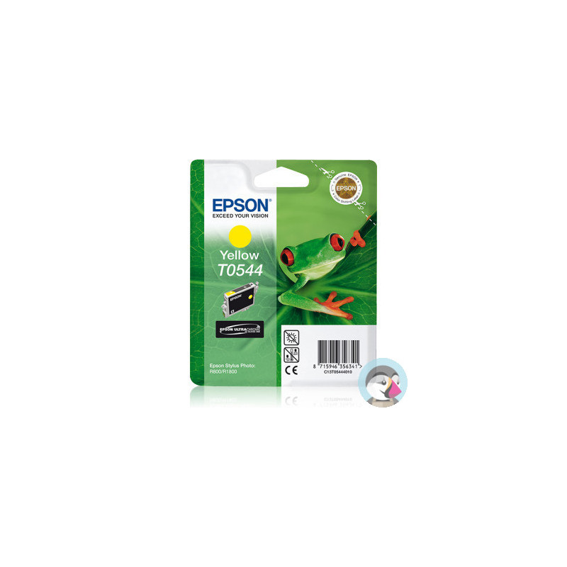 Tusz EPSON (T0544/C13T05444010) żółty 400str Stylus Photo 800/1800