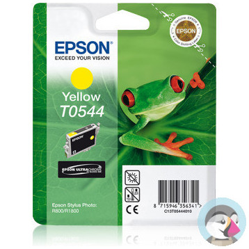 Tusz EPSON (T0544/C13T05444010) żółty 400str Stylus Photo 800/1800
