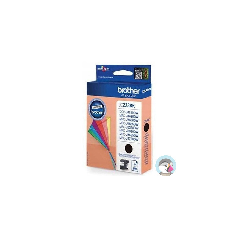 Tusz BROTHER (LC223BK) czarny 550str