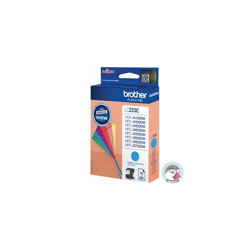 Tusz BROTHER (LC223C) niebieski 550str