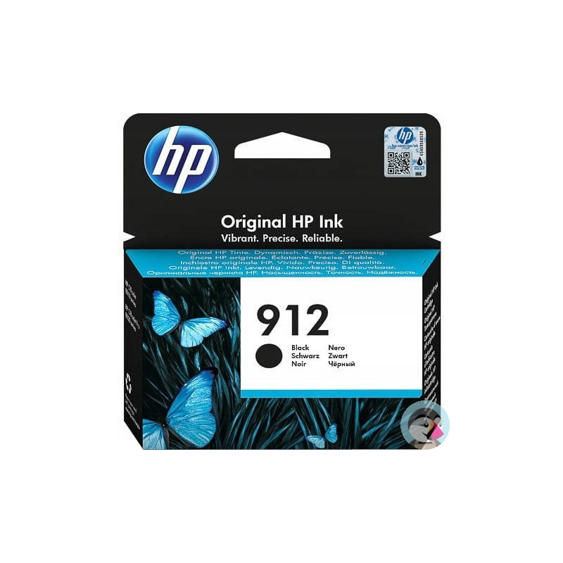 Tusz HP 912 (3YL80AE) czarny 300str
