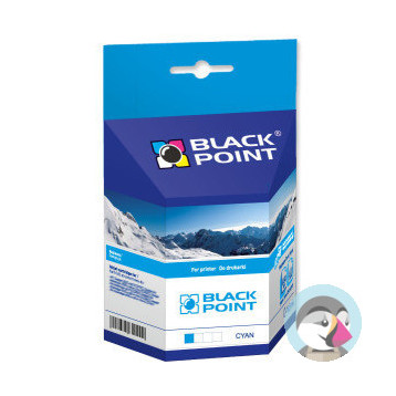 Tusz BLACK POINT (BPBLC1100/980XLC) niebieski 1500str zamiennik BROTHER (LC980C/LC1100C)
