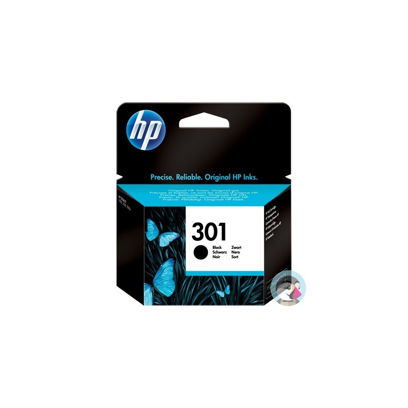 Tusz HP 301 (CH561EE) czarny 190str/3ml 1000/1050/2000/2050/3000/3050