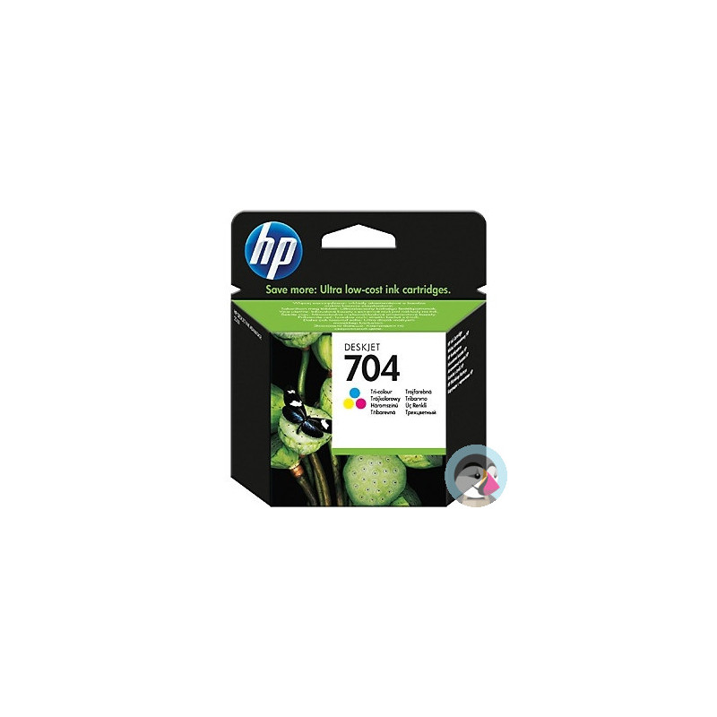 Tusz HP 704 (CN693AE) kolor 200str DeskJet 2060