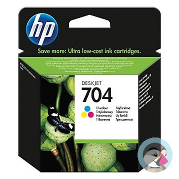 Tusz HP 704 (CN693AE) kolor 200str DeskJet 2060