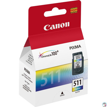 Tusz CANON (CL-511/2972B010AA) kolor 244str MP240/MP260