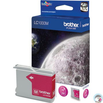 Tusz BROTHER (LC1000M) purpurowy 400str DCP330C/350/357/130C