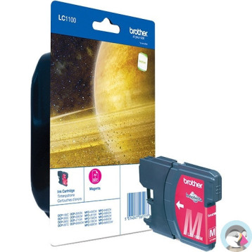Tusz BROTHER (LC1100M) purpurowy 325str DCP-185C/385C/585CW/669
