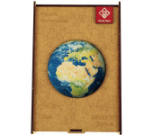 Puzzle drewniane 200 elementów 28x28cm GLOB 0422-0003-04 Panta Plast