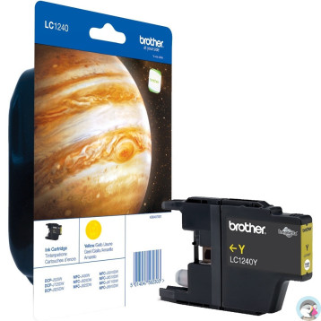 Tusz BROTHER (LC1240Y) żółty 600str MFCJ6910DW