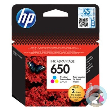 Tusz HP 650 (CZ102AE) kolor 200str 1015/1515/2515/3515/3515/4515