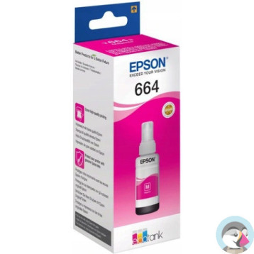 Tusz EPSON (T6643/C13T66434A) purpurowy 6500str/70ml