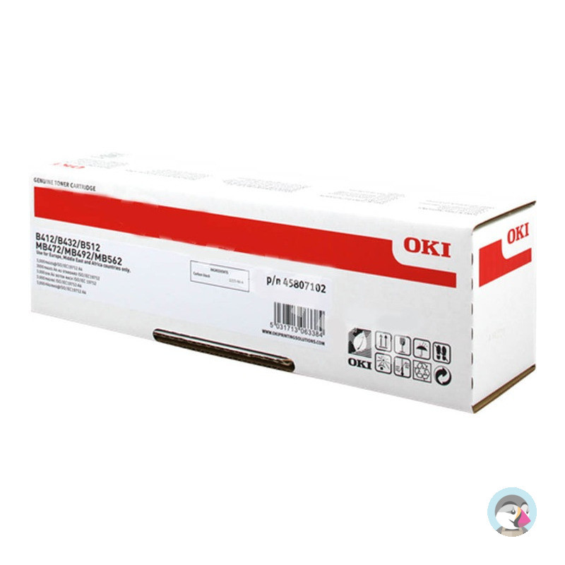 Toner OKI (45807102) czarny 3000str