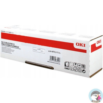 Toner OKI (45807106) czarny 7000str B412/B432/B512/MB472/MB492