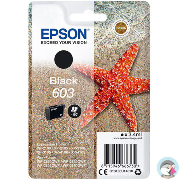 Tusz EPSON (603/C13T03U14010) czarny 3,4ml