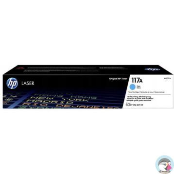 Toner HP 117A (W2071A) niebieski 700str