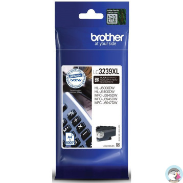 Tusz BROTHER (LC3239XLBK) czarny 111,40ml/6000str