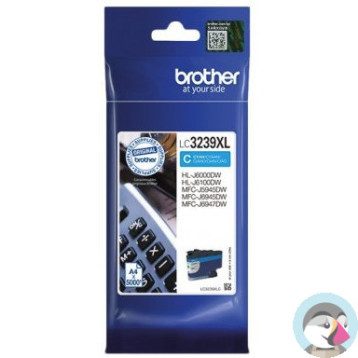 Tusz BROTHER (LC3239XLC) niebieski 5000str