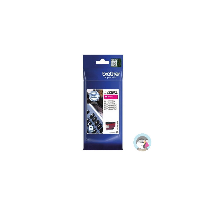 Tusz BROTHER (LC3239XLM) purpurowy 5000str