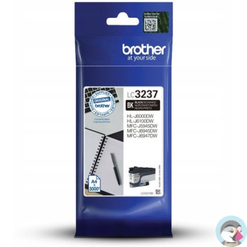 Tusz BROTHER (LC3237BK) czarny 60,11ml/3000str