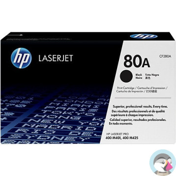 Toner HP 80A (CF280A) czarny 2700str PRO 400 M401/M425DW MFP
