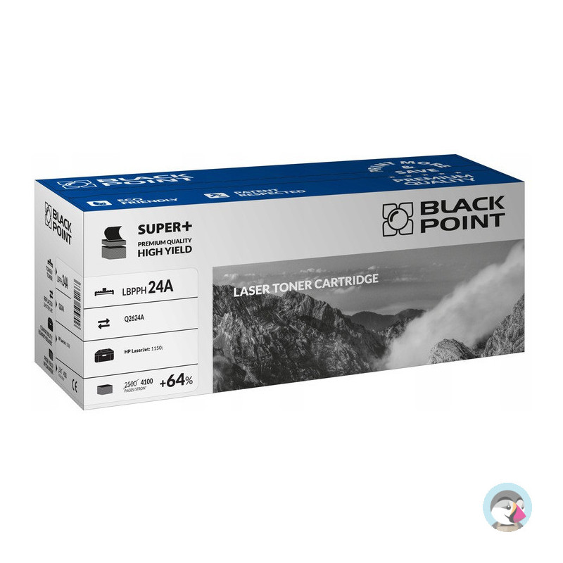 Toner BLACK POINT (LBPPH24A) czarny 4100str zamiennik HP (24A/Q2624A)
