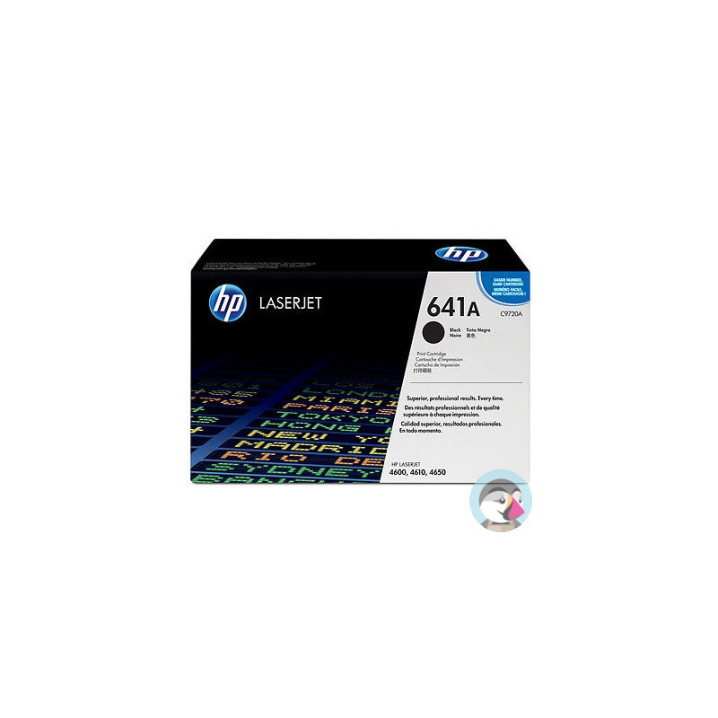Toner HP 641A (C9720A) czarny 9000str Color LaserJet 4600/4650