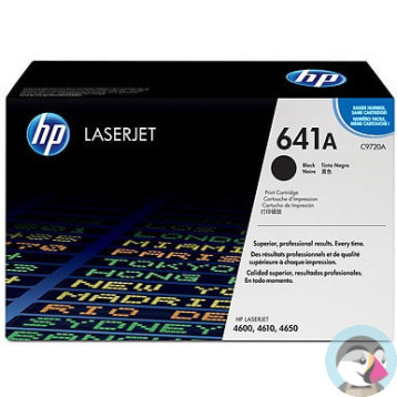 Toner HP 641A (C9720A) czarny 9000str Color LaserJet 4600/4650