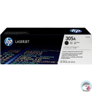 Toner HP 305A (CE410A) czarny 2200str LaserJet Pro300Color400Color