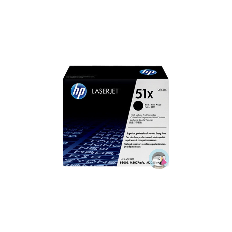Toner HP 51X (Q7551X) czarny 13000str