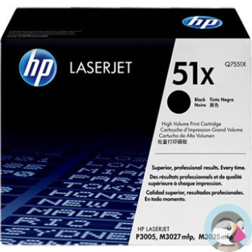Toner HP 51X (Q7551X) czarny 13000str