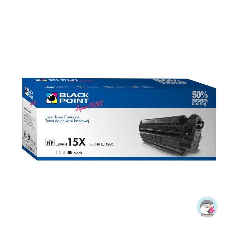 Toner BLACK POINT (LBPPH15X) czarny 5000str zamiennik HP (15X/C7115X)