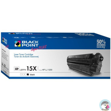 Toner BLACK POINT (LBPPH15X) czarny 5000str zamiennik HP (15X/C7115X)