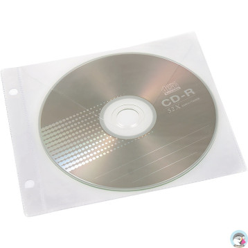Koszulki groszkowe na płyty CD DVD 10 sztuk ET-18 BIURFOL