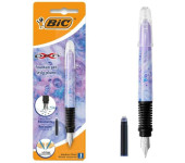 Pióro wieczne XPen Decor niebiesko-fioletow 9452254 BIC