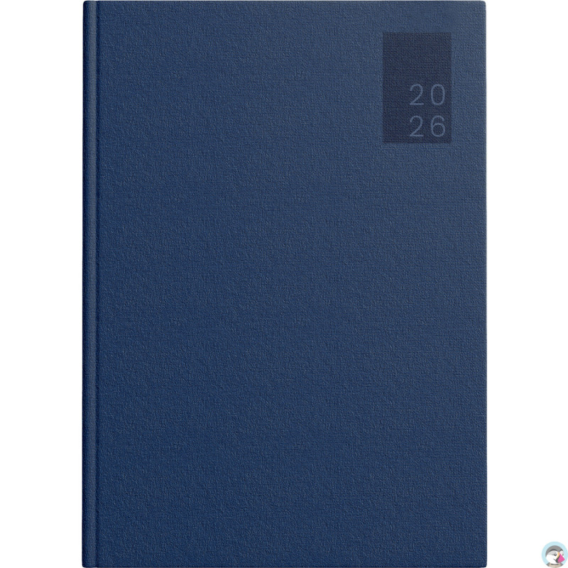Kalendarz A5 dzienny granatowy BASIC 2026r 400204118 TOP 2000