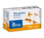 Pinezka złota (50szt.) GP095-AO TETIS