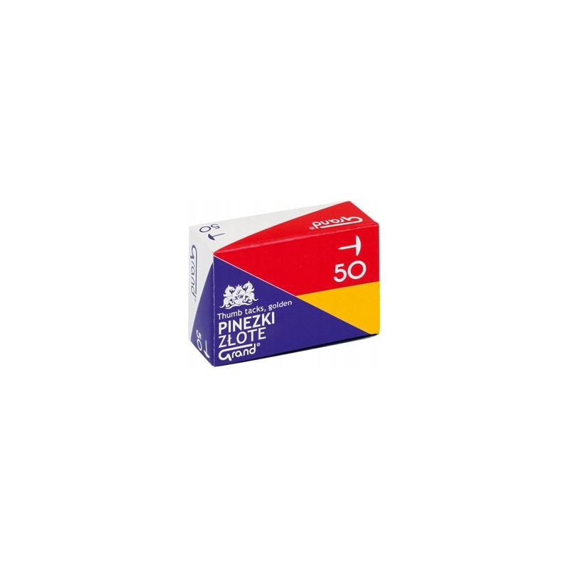 Pinezka złota G50 (10) GRAND 110-1377