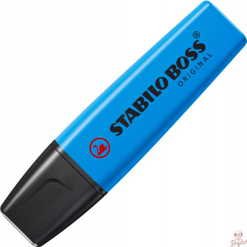 Zakreślacz STABILO BOSS fluorescencyjny niebieski 70/31