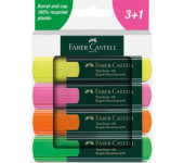 Zakreślacz 1546 4 kolory neonowe 254844 FABER-CASTELL