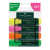 Zakreślacz 1546 4 kolory neonowe 254844 FABER-CASTELL