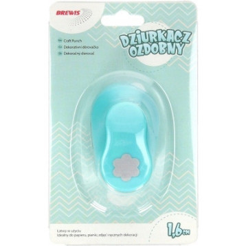 Dziurkacz ozdobny 1,6 cm KWIAT I D16-27 BREWIS Dziurkacz ozdobny 1,6 cm KWIAT I D16-27 BREWIS