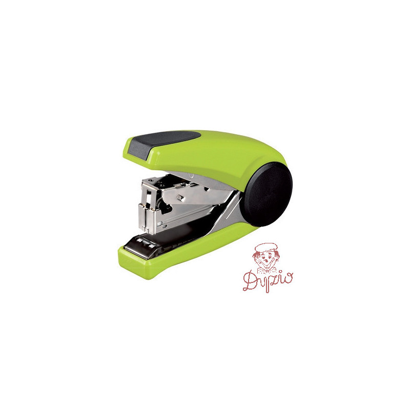 Zszywacz ONE TOUCH zielono-czarny 24/6 26/6 TETIS GV085-ZV