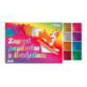 Zeszyt papierów brokatatowych samoprzylepnych 8 kol.17x25cm ZPBS-6389 ALIGA