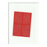 Cyfry samoprzylepne 0,7cm (8) czerwone ARTDRUK